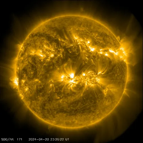 Image of Sun's corona