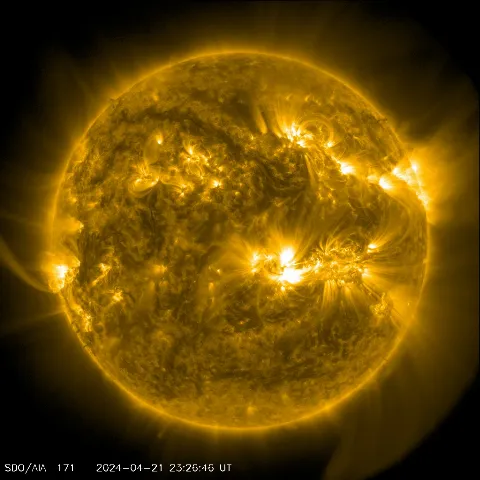 Image of Sun's corona