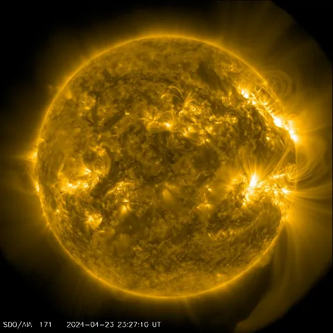 Image of Sun's corona