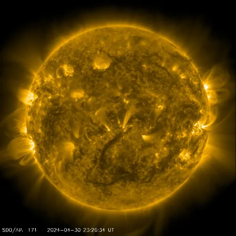 Image of Sun's corona