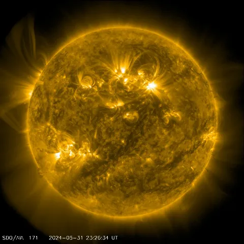 Image of Sun's corona