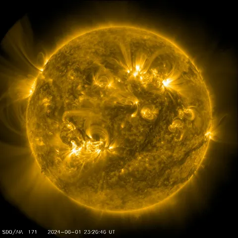 Image of Sun's corona