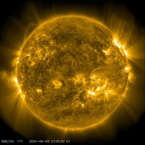 Image of Sun's corona