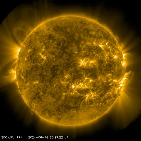 Image of Sun's corona