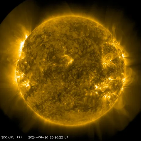 Image of Sun's corona