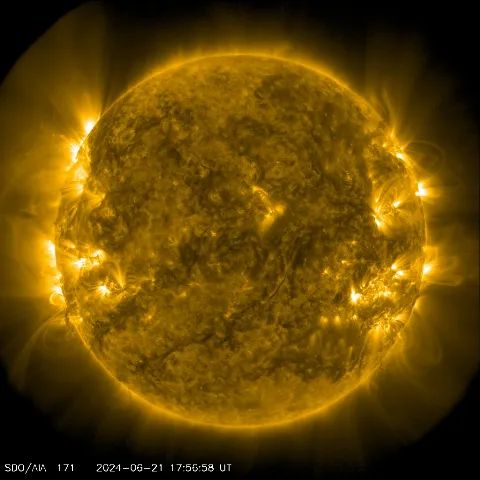 Image of Sun's corona