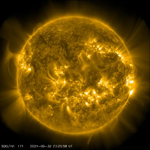 Image of Sun's corona