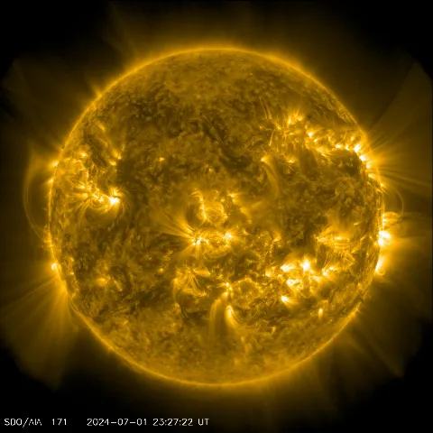 Image of Sun's corona