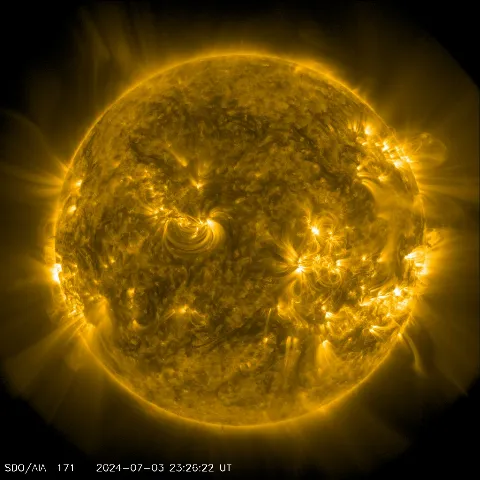 Image of Sun's corona