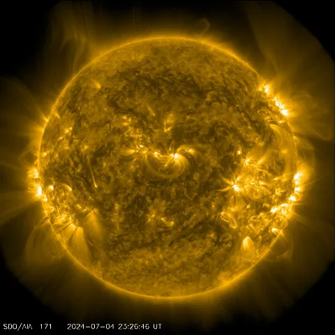 Image of Sun's corona