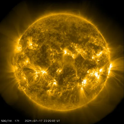 Image of Sun's corona