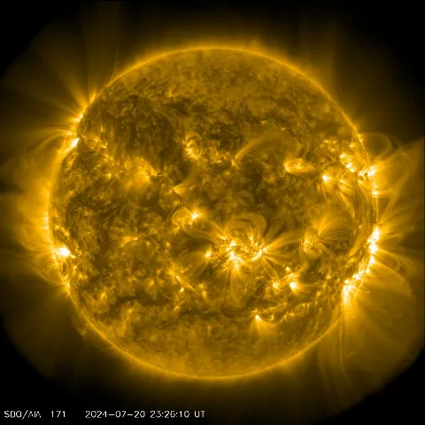 Image of Sun's corona