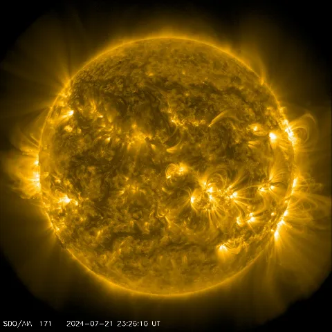 Image of Sun's corona