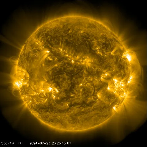 Image of Sun's corona