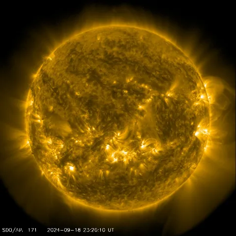 Image of Sun's corona