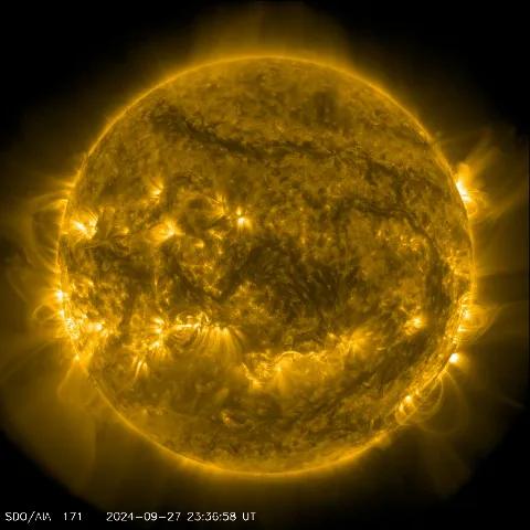 Image of Sun's corona