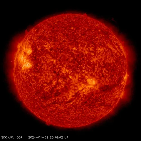 Image of Sun's transition region