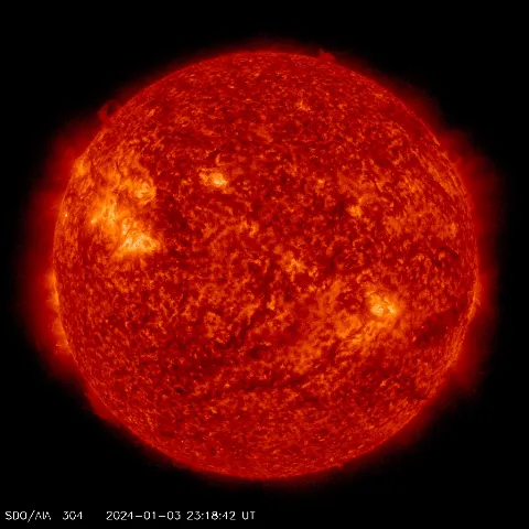 Image of Sun's transition region