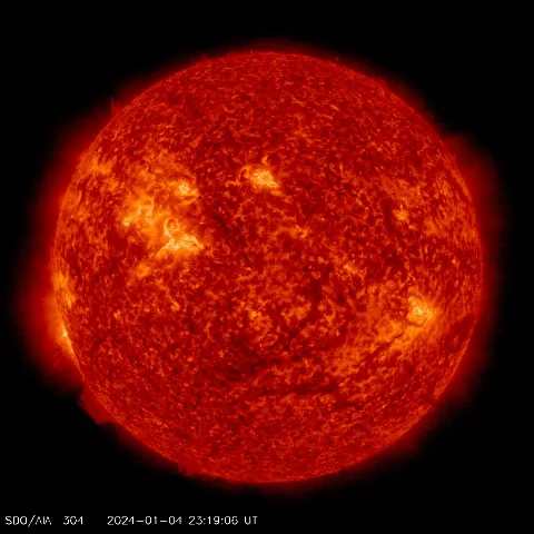 Image of Sun's transition region