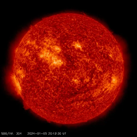 Image of Sun's transition region