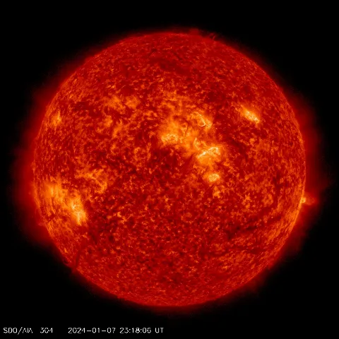 Image of Sun's transition region