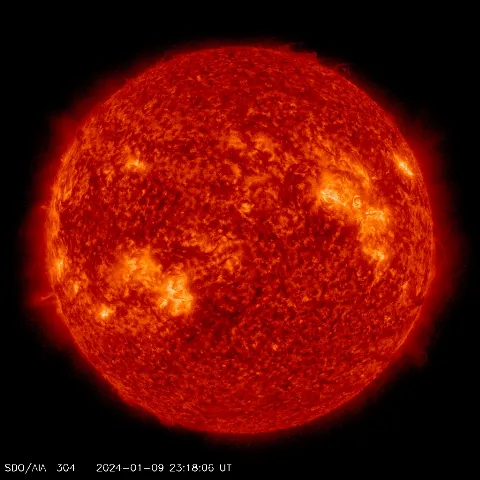 Image of Sun's transition region