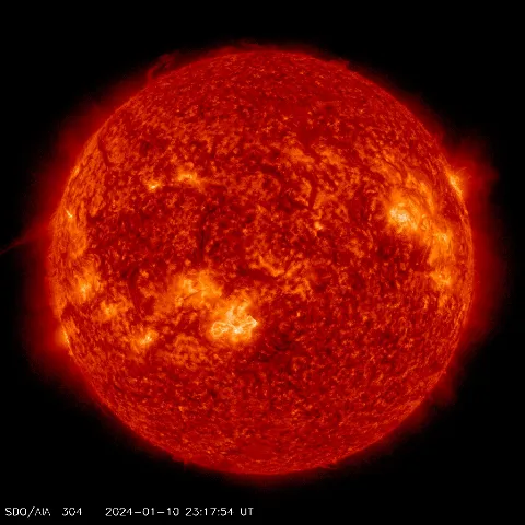 Image of Sun's transition region