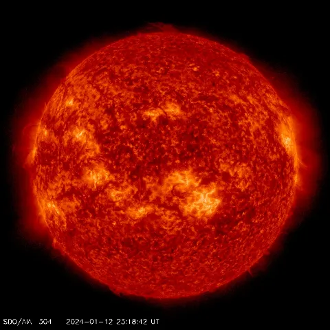 Image of Sun's transition region