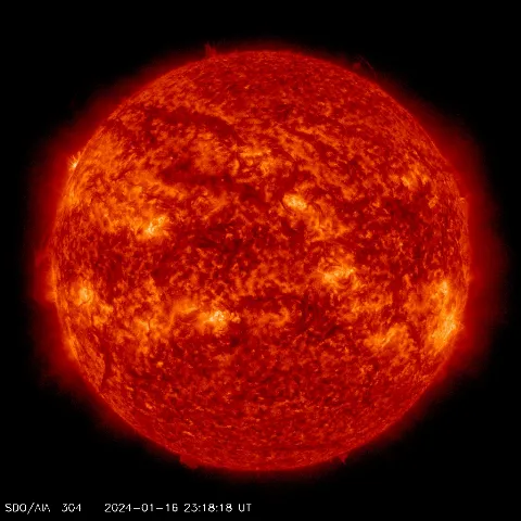 Image of Sun's transition region