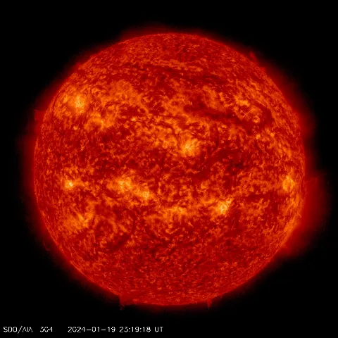 Image of Sun's transition region