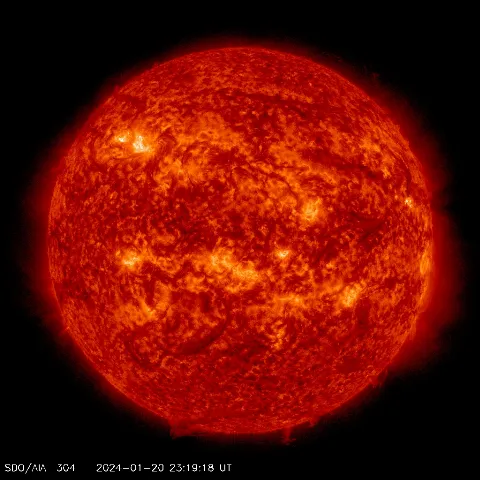 Image of Sun's transition region