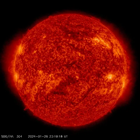 Image of Sun's transition region