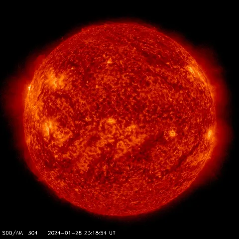 Image of Sun's transition region