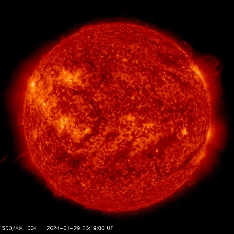 Image of Sun's transition region