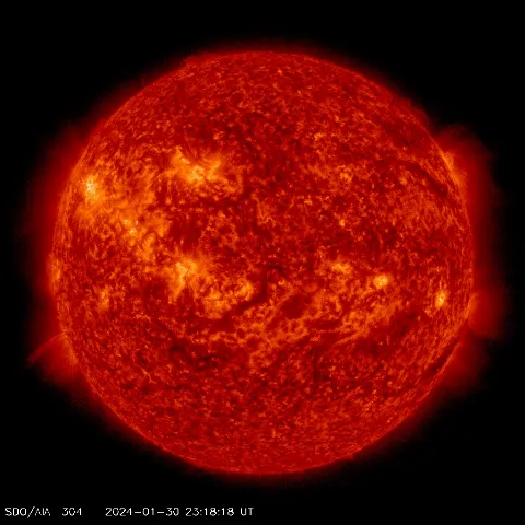 Image of Sun's transition region