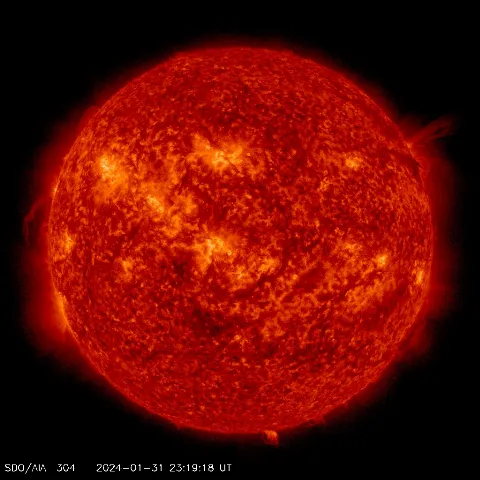 Image of Sun's transition region