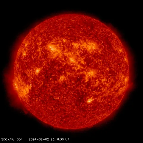 Image of Sun's transition region