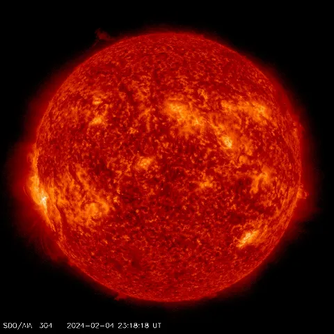 Image of Sun's transition region