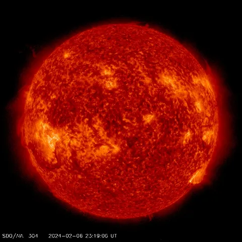 Image of Sun's transition region