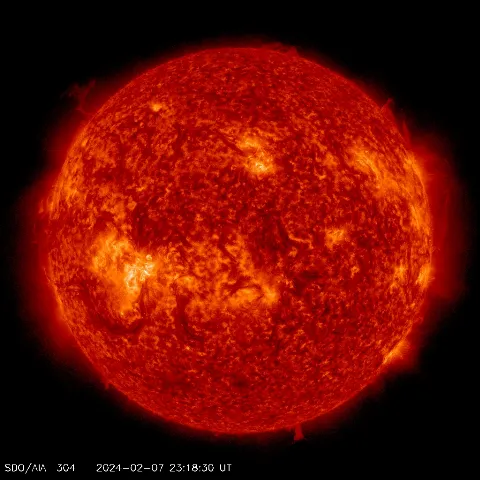 Image of Sun's transition region