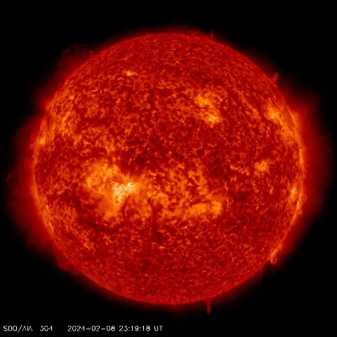 Image of Sun's transition region