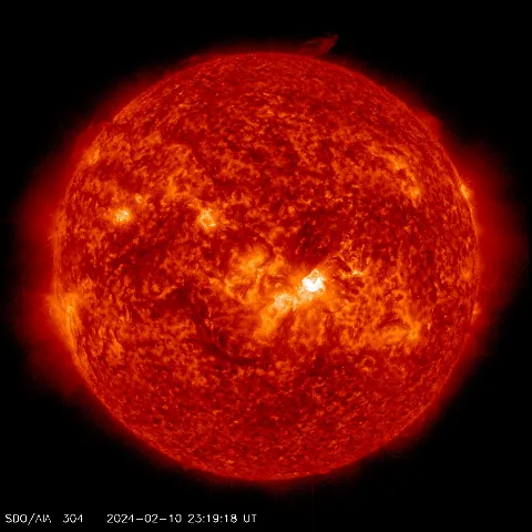 Image of Sun's transition region