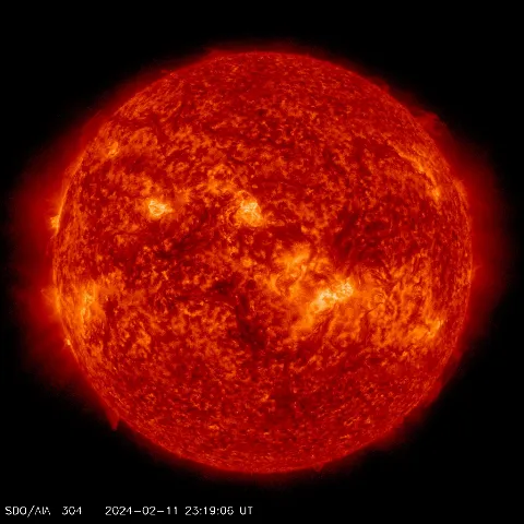 Image of Sun's transition region