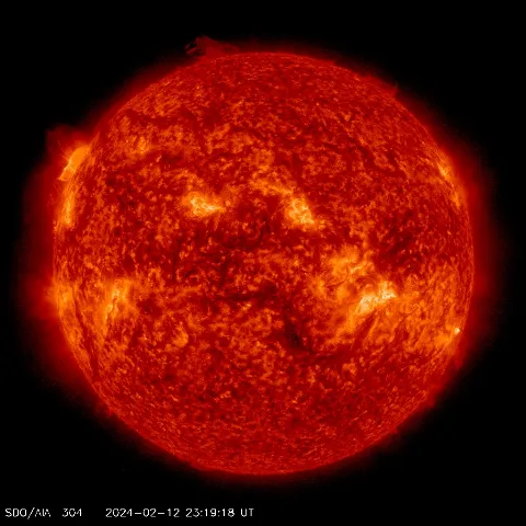 Image of Sun's transition region