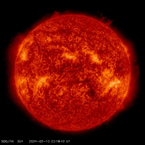 Image of Sun's transition region