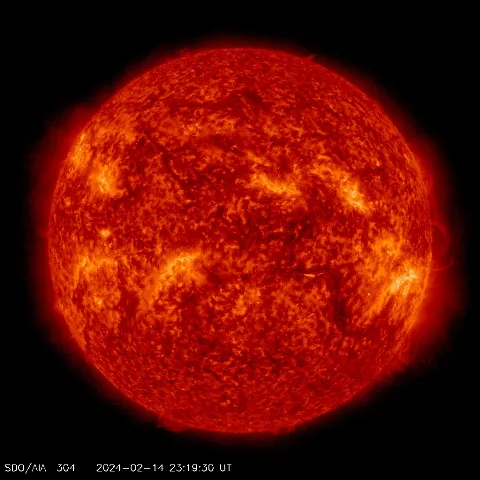 Image of Sun's transition region