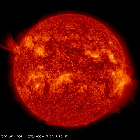 Image of Sun's transition region