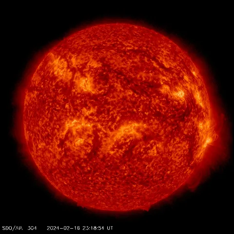 Image of Sun's transition region