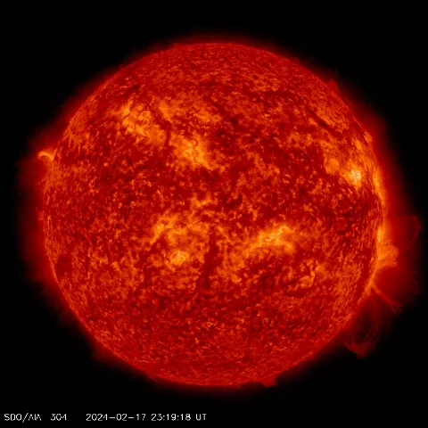 Image of Sun's transition region