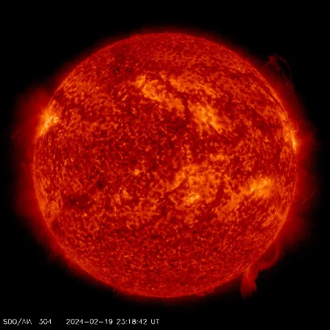 Image of Sun's transition region